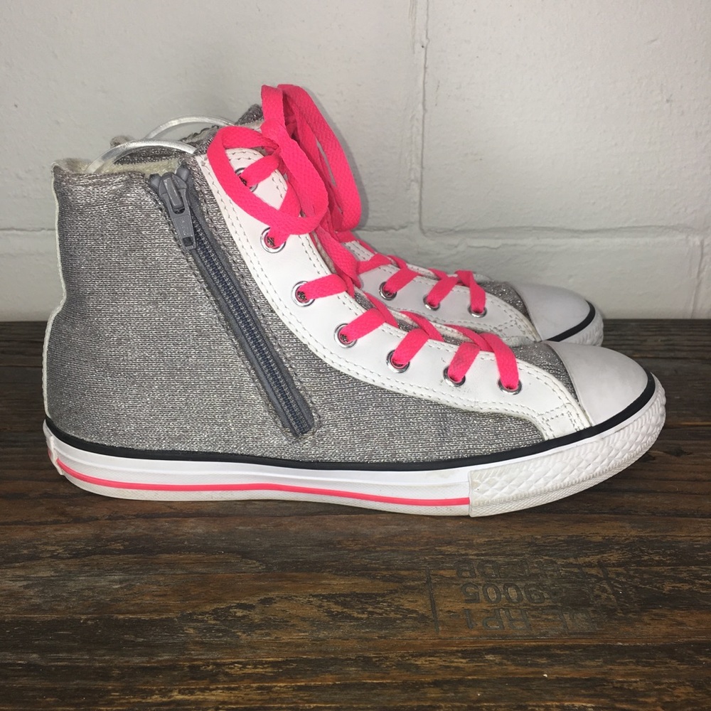 Converse Chuck Taylor Side Zip High Top Sneaker